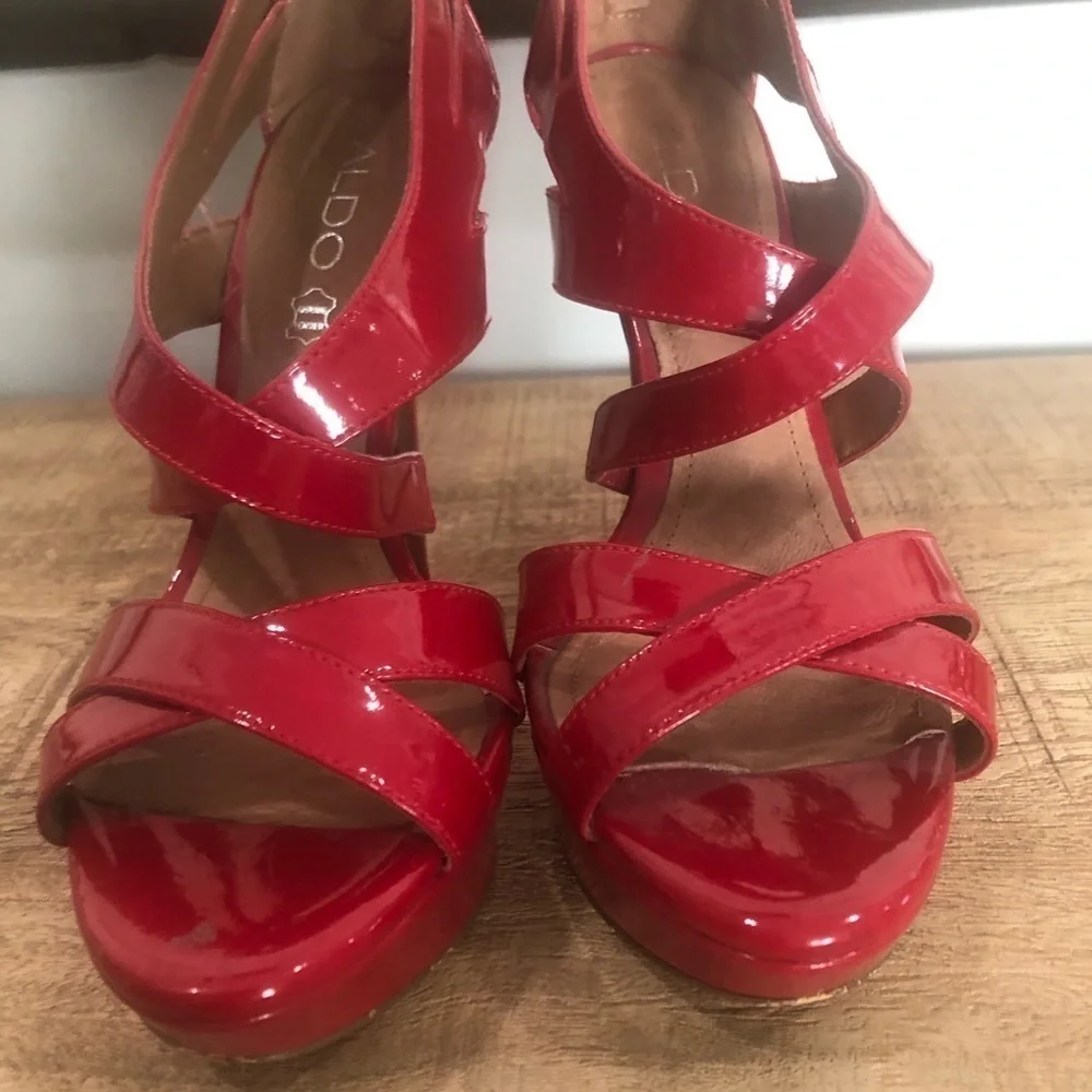 Aldo Red - Size 8 High Heels